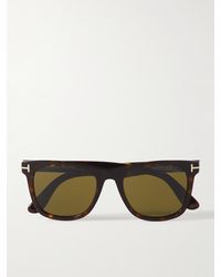 Tom Ford - Kevyn Square-frame Tortoiseshell Acetate Sunglasses - Lyst