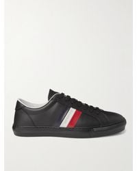 Moncler - Monaco Low Top Trainers Leather - Lyst