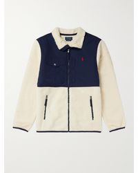 Polo Ralph Lauren - Relaxed Fit Hybrid Fleece Jacket - Lyst