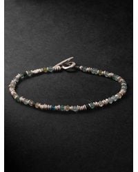MAOR - Pilla Sterling Glass Beaded Bracelet - Lyst