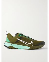 Nike green mesh trainers sale