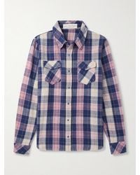 God's True Cashmere - Checked Cashmere Shirt - Lyst