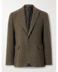 Ralph Lauren - Hadley Brushed Cashmere And Wool-Blend Blazer - Lyst