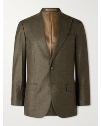 J. Mueser - Waverly Prince Of Wales Checked Wool Suit Jacket - Lyst