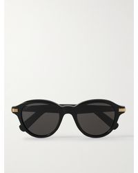 Cartier - Round-Frame Acetate Sunglasses - Lyst