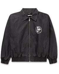 Enfants Riches Deprimes - Enfant En Chaine Printed Cotton Track Jacket - Lyst