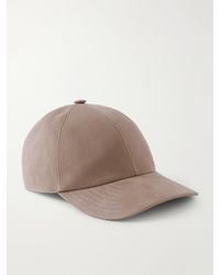 James Purdey & Sons - Logo-embroidered Cotton-twill Baseball Cap - Lyst