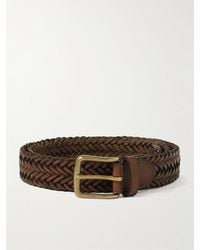 Polo Ralph Lauren - 3cm Braided Leather Belt - Lyst