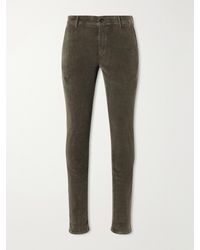 Slowear - Straight-Leg Cotton-Blend Corduroy Trousers - Lyst