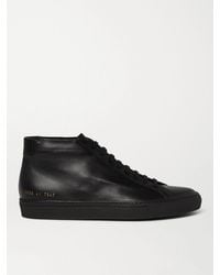 Common Projects - Achilles Mid Leather Sneaker - Lyst