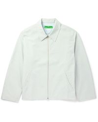 Small Talk - Striped Cotton Jacket - Lyst