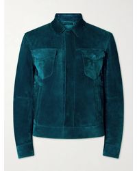 Tom Ford - Slim-Fit Suede Jacket - Lyst