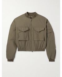 Givenchy - Cotton-blend Shell Bomber Jacket - Lyst