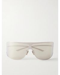 Gucci - Aviator-Style-Tone Sunglasses - Lyst