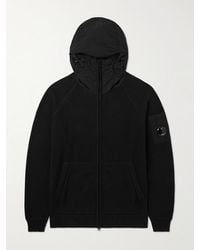 C.P. Company - Chrome R-trimmed Cotton-jersey Hooded Jacket - Lyst
