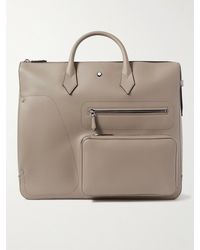 Montblanc Meisterstück Selection Soft 24/7 Leather Briefcase - Natural
