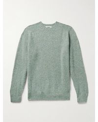 YMC - Brushed-wool Sweater - Lyst