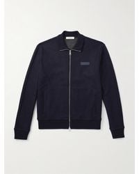 Givenchy - Jacke aus einer Wollmischung mit Logoapplikation - Lyst