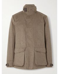 Sease - Uptown Padded Hooded Cashmere Jacket - Lyst
