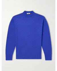 Jil Sander - Boiled Wool Sweater - Lyst