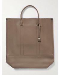 Loro Piana - Beam Large Full-Grain Leather Tote Bag - Lyst