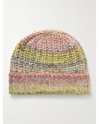 Corridor NYC - Ribbed Brushed-knit Beanie - Lyst