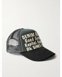 Kapital - Printed Scuba And Mesh Trucker Cap - Lyst