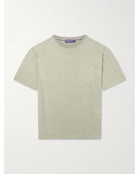 Ralph Lauren - Linen-Jersey T-Shirt - Lyst