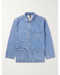 Drake's - Selvedge Denim Jacket - Lyst