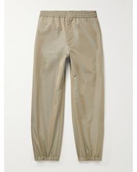 AURALEE - Finx Straight-leg Padded Cotton-blend Trousers - Lyst
