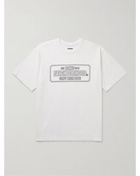 Neighborhood - Logo-print Cotton-jersey T-shirt - Lyst