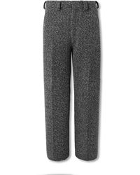 ZEGNA - Straight-leg Wool And Cashmere-blend Suit Trousers - Lyst