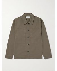 MR P. - Oversized Organic Cotton-twill Overshirt - Lyst