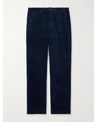 Polo Ralph Lauren - Bedford Slim-Fit Straight-Leg Cotton-Blend Corduroy Trousers - Lyst