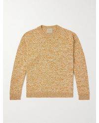 Federico Curradi - Linen And Cotton-Blend Sweater - Lyst