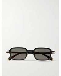 Cartier - Rectangular-Frame Acetate Sunglasses - Lyst