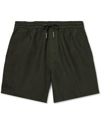 NN07 - Gregor 1454 Straight-Leg Linen Drawstring Shorts - Lyst
