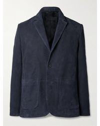 MR P. - Suede Blazer - Lyst