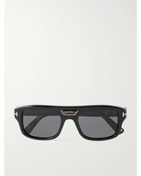 Tom Ford - Navigator Aviator-Style Acetate Sunglasses - Lyst