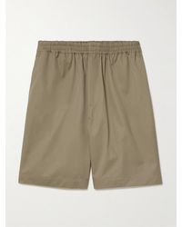 Rohe - Wide-leg Cotton-twill Shorts - Lyst