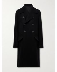Rick Owens - Officer Double-Breasted Melton Virgin Wool Coat - Lyst