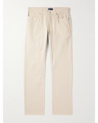 Peter Millar - Wayfare Slim-Fit Stretch-Tencel And Cotton-Blend Twill Trousers - Lyst