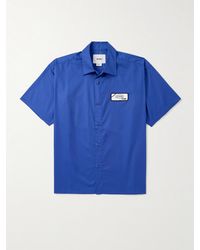 WTAPS - Repo Logo-Appliquéd Twill Shirt - Lyst