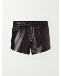 Tom Ford - Slim-fit Leather Shorts - Lyst