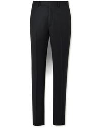 Kingsman - Slim-fit Straight-leg Wool And Cashmere-blend Suit Trousers - Lyst