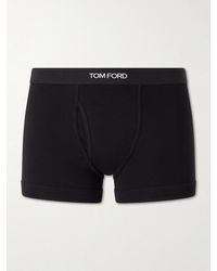 Tom Ford - Stretch Cotton-Blend Jersey Boxer Briefs - Lyst
