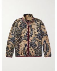 Kapital - Damask Printed Fleece Jacket - Lyst