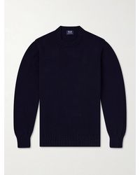 William Lockie - Knitted Cotton Sweater - Lyst