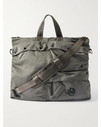 C.P. Company - Tote aus "Nylon B"-Material mit Logoapplikation in Stückfärbung - Lyst