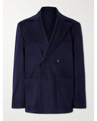 STÒFFA - Double-Breasted Cashmere Jacket - Lyst